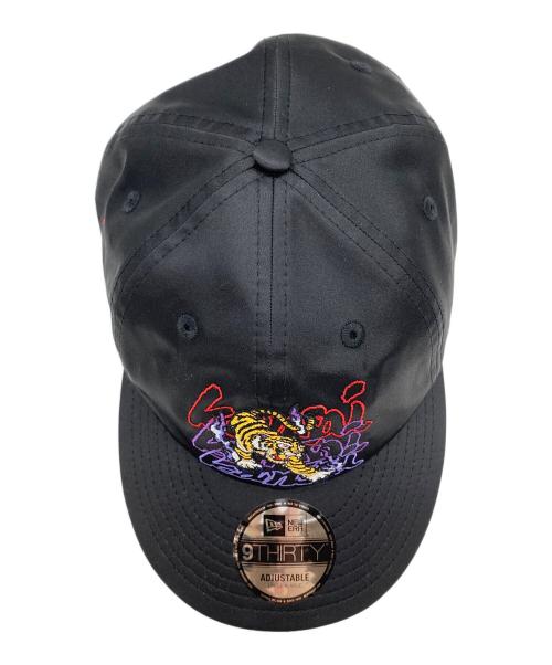 New Era（ニューエラ）New Era (ニューエラ) KANSAI YAMAMOTO (カンサイ ヤマモト) 9THIRTY 虎 サテン ブラック 未使用品の古着・服飾アイテム