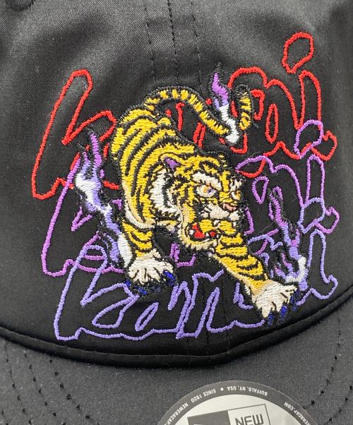 New Era（ニューエラ）New Era (ニューエラ) KANSAI YAMAMOTO (カンサイ ヤマモト) 9THIRTY 虎 サテン ブラック 未使用品の古着・服飾アイテム