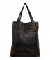 discord Yohji Yamamoto (ディスコード ヨウジヤマモト) Clasp tote (L) ブラック：45000円