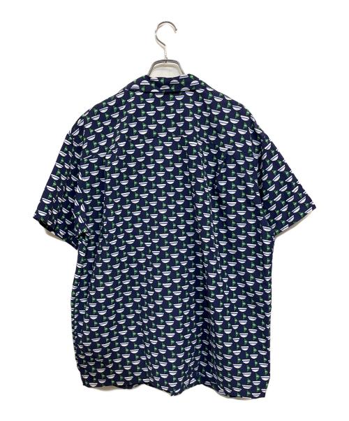 HELLY HANSEN（ヘリーハンセン）HELLY HANSEN (ヘリーハンセン) mina perhonen (ミナ ペルホネン) 半袖シャツ ネイビー サイズ:SIZE XLの古着・服飾アイテム