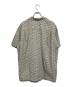 HELLY HANSEN (ヘリーハンセン) mina perhonen (ミナ ペルホネン) 半袖シャツ グレー×イエロー サイズ:SIZE XL：6000円