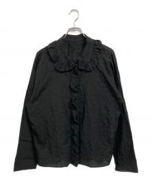 journal standard luxe（ジャーナルスタンダード ラックス）の古着「長袖ブラウス」｜ブラック