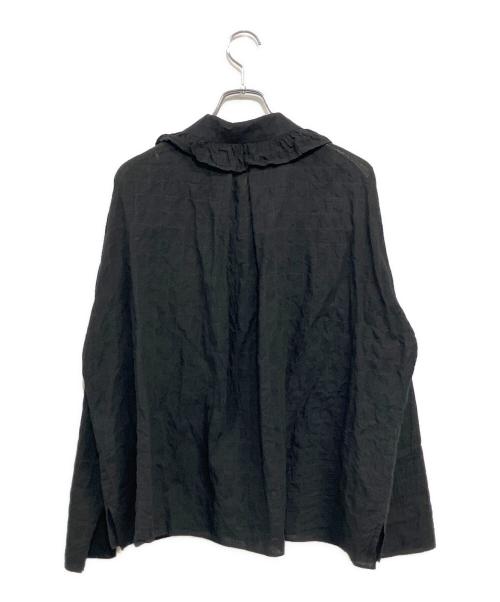journal standard luxe（ジャーナルスタンダード ラックス）journal standard luxe (ジャーナルスタンダード ラックス) 長袖ブラウス ブラック サイズ:SIZE Freeの古着・服飾アイテム