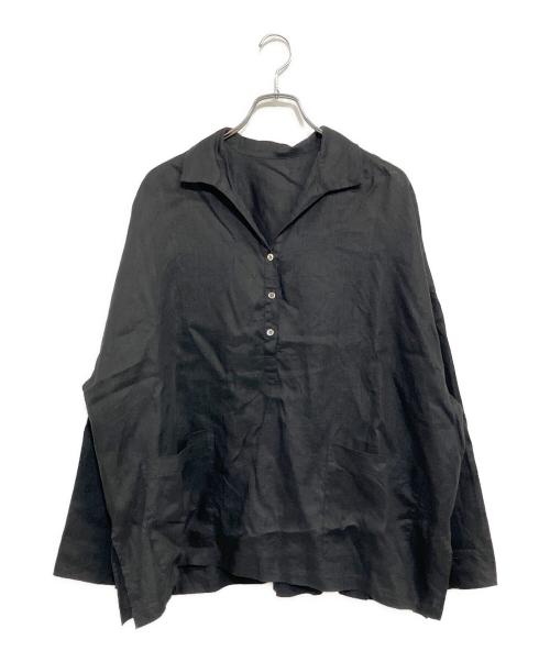 journal standard luxe（ジャーナルスタンダード ラックス）journal standard luxe (ジャーナルスタンダード ラックス) 長袖シャツ ブラック サイズ:SIZE Freeの古着・服飾アイテム