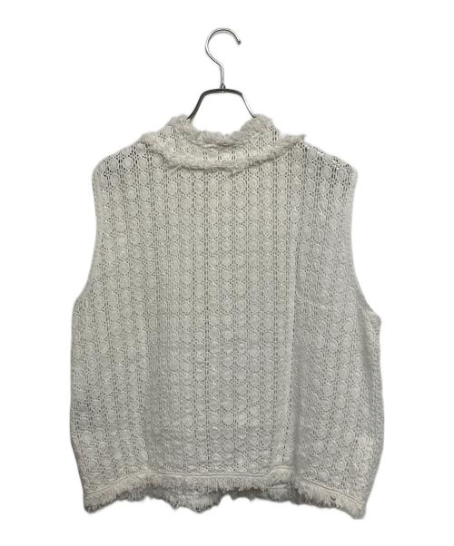 journal standard luxe（ジャーナルスタンダード ラックス）journal standard luxe (ジャーナルスタンダード ラックス) ノースリーブブラウス ホワイト サイズ:SIZE Freeの古着・服飾アイテム