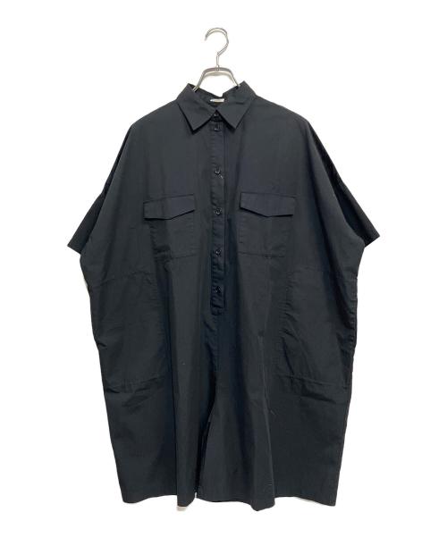 IENA（イエナ）IENA (イエナ) コットンブロードショートオールインワン ブラック サイズ:SIZE 36 (S) 未使用品の古着・服飾アイテム