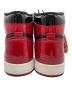 NIKE (ナイキ) AIR JORDAN 1 RETRO HIGH OG レッド×ブラック サイズ:SIZE 28cm：10000円