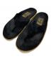 ISLAND SLIPPER（アイランドスリッパ）の古着「スエードトングサンダル」｜ブラック