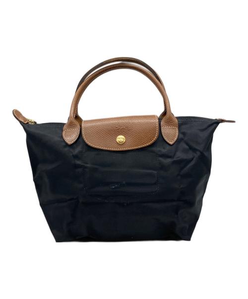 LONGCHAMP（ロンシャン）LONGCHAMP (ロンシャン) ハンドバッグ ブラックの古着・服飾アイテム