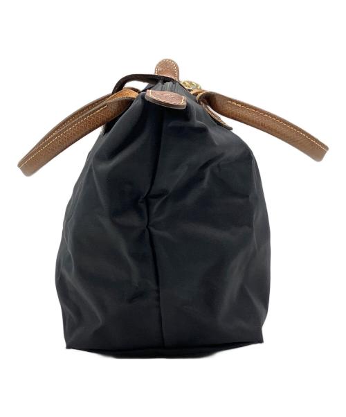 LONGCHAMP（ロンシャン）LONGCHAMP (ロンシャン) ハンドバッグ ブラックの古着・服飾アイテム