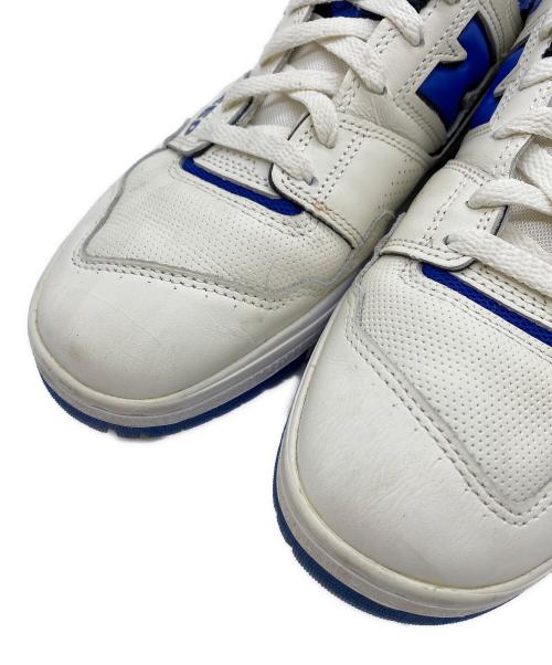 NEW BALANCE（ニューバランス）NEW BALANCE (ニューバランス) BB550 VTA ホワイト×ブルー サイズ:SIZE 27.5cmの古着・服飾アイテム