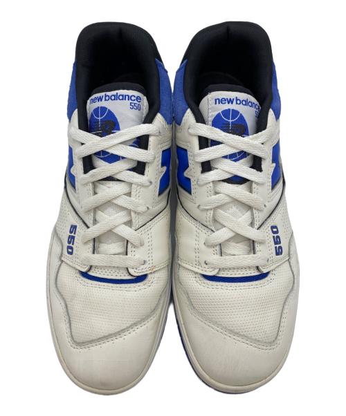 NEW BALANCE（ニューバランス）NEW BALANCE (ニューバランス) BB550 VTA ホワイト×ブルー サイズ:SIZE 27.5cmの古着・服飾アイテム