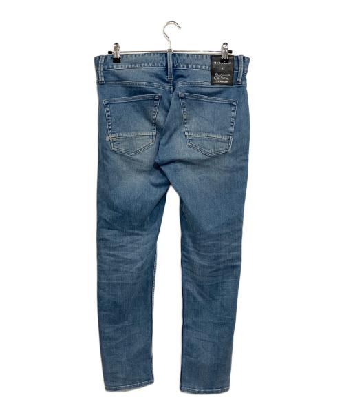 Denham（デンハム）Denham (デンハム) MEN'S BIGI (メンズビギ) 別注カラー RAZORハイストレッチデニム ブルー サイズ:SIZE 78.5cm (W31)の古着・服飾アイテム