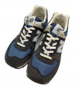 NEW BALANCEニューバランス）の古着「U574SGG」｜グレー×ネイビー