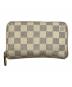 LOUIS VUITTON (ルイ ヴィトン) ラウンドファスナー財布 オフホワイト：12000円