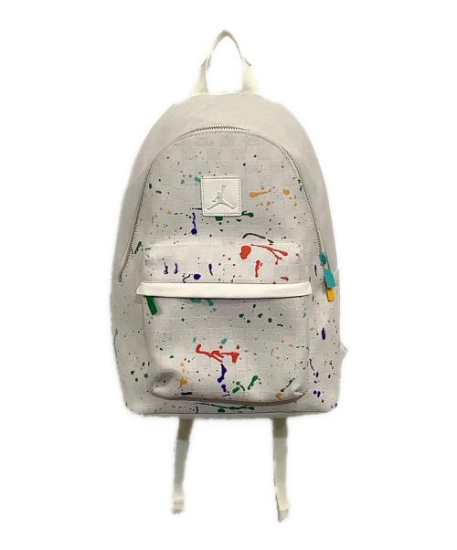 JORDAN（ジョーダン）JORDAN (ジョーダン) JAM MONOGRAM BACKPACK ホワイトの古着・服飾アイテム