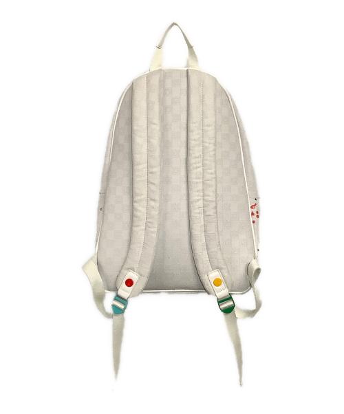 JORDAN（ジョーダン）JORDAN (ジョーダン) JAM MONOGRAM BACKPACK ホワイトの古着・服飾アイテム