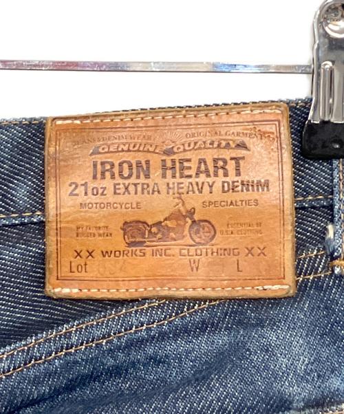 IRON HEART（アイアンハート）IRON HEART (アイアンハート) 634 ストレートジーンズ インディゴ サイズ:SIZE 73.5cm (W29)の古着・服飾アイテム