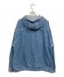 X-LARGE (エクストララージ) デニム アノラックパーカー ブルー サイズ:SIZE L (US M)：4000円