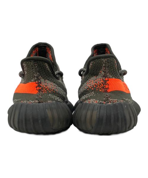adidas（アディダス）adidas (アディダス) Boost 350V2 グレー×オレンジ サイズ:SIZE 24.5cmの古着・服飾アイテム