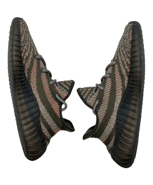adidas（アディダス）adidas (アディダス) Boost 350V2 グレー×オレンジ サイズ:SIZE 24.5cmの古着・服飾アイテム