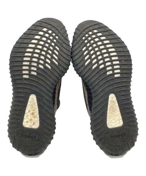 adidas（アディダス）adidas (アディダス) Boost 350V2 グレー×オレンジ サイズ:SIZE 24.5cmの古着・服飾アイテム