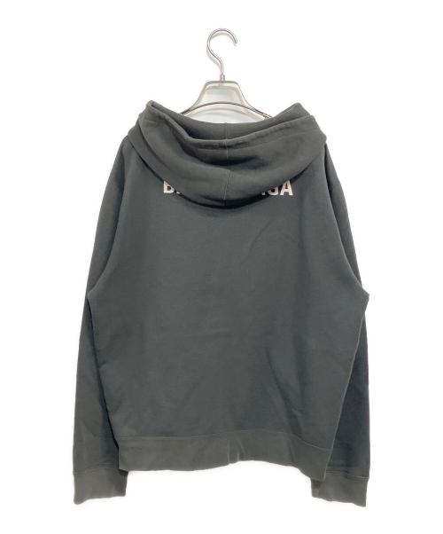 BALENCIAGA（バレンシアガ）BALENCIAGA (バレンシアガ) ジップアップフーディ ブラック サイズ:SIZE LL (EUR L)の古着・服飾アイテム