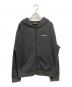 BALENCIAGA（バレンシアガ）の古着「ジップアップフーディ」｜ブラック