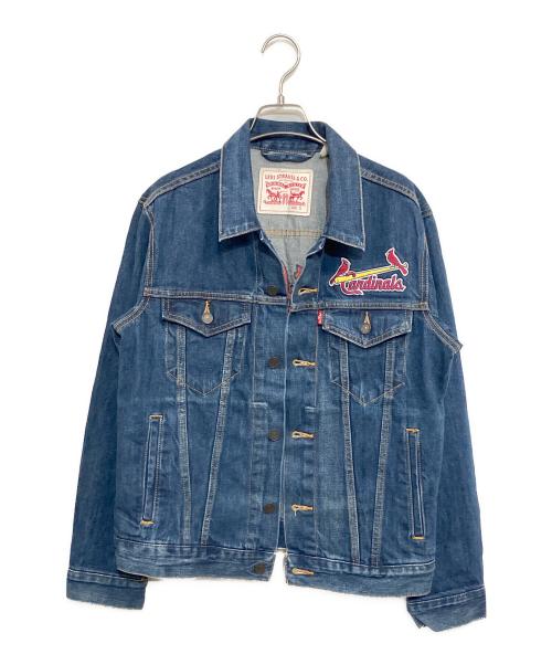 セントルイス・カージナルス（セントルイス・カージナルス）セントルイス・カージナルス (セントルイス・カージナルス) LEVI'S (リーバイス) MLB デニムトラッカージャケット ミディアムインディゴ サイズ:SIZE M (US S)の古着・服飾アイテム