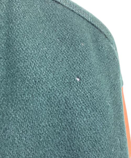 BROOKS BROTHERS（ブルックスブラザーズ）BROOKS BROTHERS (ブルックスブラザーズ) '80s ヴァーシティジャケット グリーン×ブラウン サイズ:SIZE M (US S)の古着・服飾アイテム
