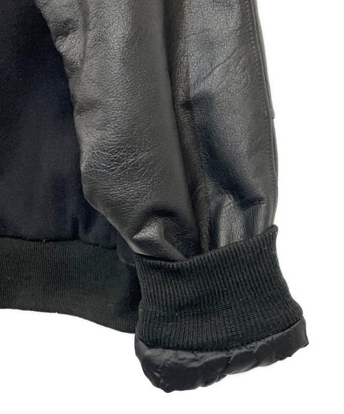 Hard Rock cafe（ハードロックカフェ）Hard Rock cafe (ハードロックカフェ) ヴァーシティジャケット ブラック サイズ:SIZE Mの古着・服飾アイテム