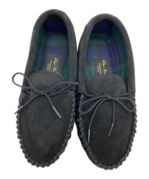 Lloyd footwear（ロイドフットウェア）Lloyd footwear (ロイドフットウェア) スエードモカシンシューズ ブラック サイズ:SIZE UK5.0の古着・服飾アイテム