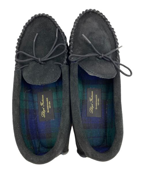 Lloyd footwear（ロイドフットウェア）Lloyd footwear (ロイドフットウェア) スエードモカシンシューズ ブラック サイズ:SIZE UK5.0の古着・服飾アイテム