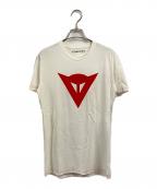 DAINESEダイネーゼ）の古着「SPEED DEMON T-SHIRT」｜ホワイト×レッドロゴ