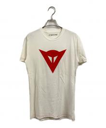 DAINESE（ダイネーゼ）の古着「SPEED DEMON T-SHIRT」｜ホワイト×レッドロゴ