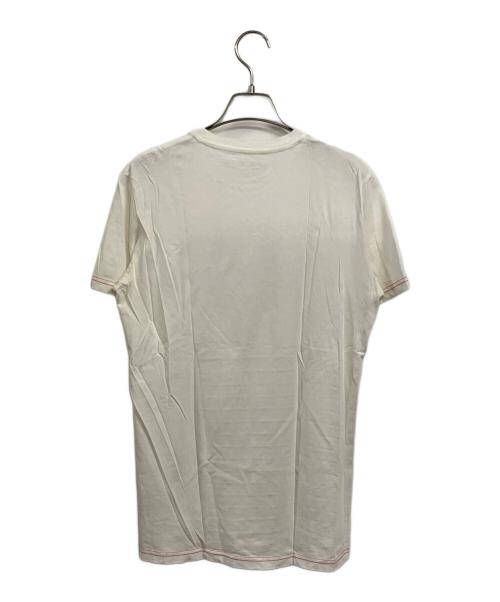 DAINESE（ダイネーゼ）DAINESE (ダイネーゼ) SPEED DEMON T-SHIRT ホワイト×レッドロゴ サイズ:SIZE M (EUR S)の古着・服飾アイテム