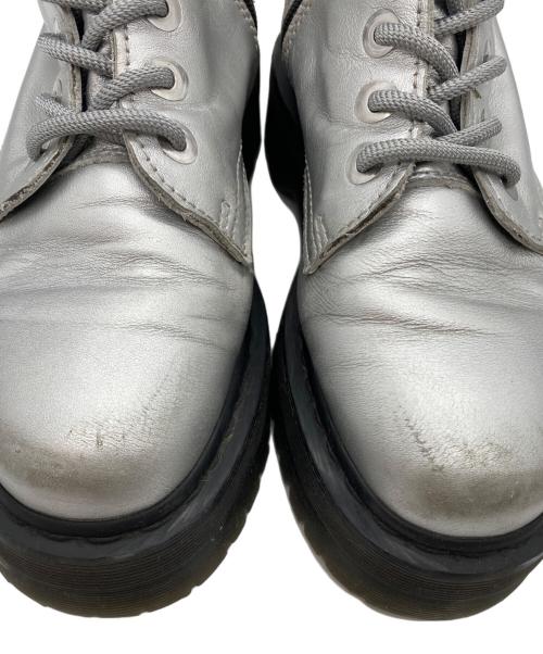 Dr.Martens（ドクターマーチン）Dr.Martens (ドクターマーチン) JADON 8ホールブーツ シルバー サイズ:SIZE UK6の古着・服飾アイテム