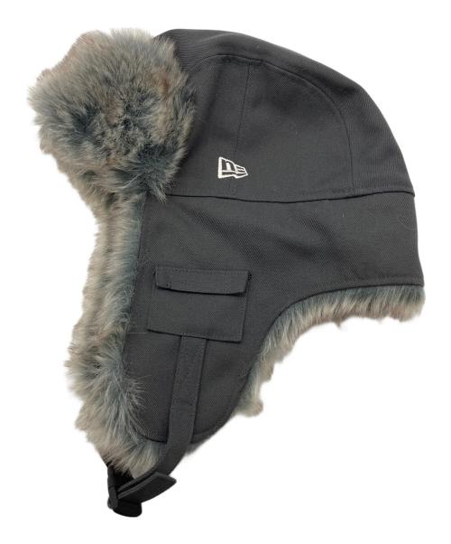 New Era（ニューエラ）New Era (ニューエラ) フライトキャップ ブラック×グレーの古着・服飾アイテム