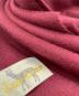 中古・古着 VICUNA & CASHMERE (ビキューナ カシミヤ) マフラー ワインレッド：4000円