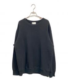 NEUTRALWORKS.（ニュートラルワークス.）の古着「クルーネックスウェットシャツ」｜ブラック