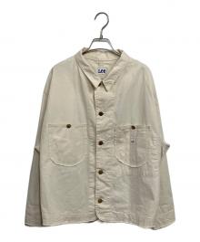maturely×LEE（マチュアリー×リー）の古着「別注 Frayed Seam Twill Loco Jacket」｜ナチュラル