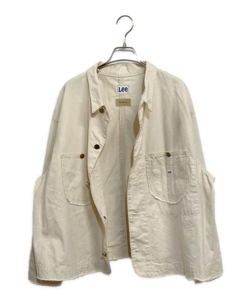 maturely（マチュアリー）maturely (マチュアリー) LEE (リー) 別注 Frayed Seam Twill Loco Jacket ナチュラル サイズ:SIZE S(1)の古着・服飾アイテム
