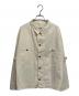 maturely（マチュアリー）の古着「別注 Frayed Seam Twill Loco Jacket」｜ナチュラル