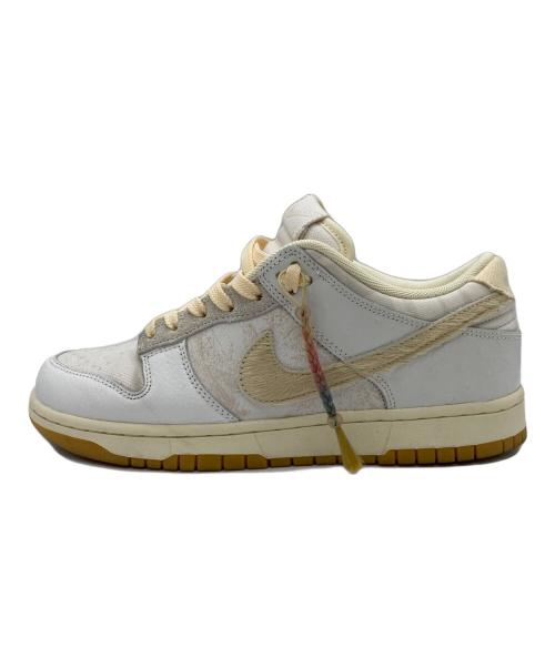 NIKE（ナイキ）NIKE (ナイキ) DUNK LOW RETRO QS アイボリー サイズ:SIZE 27cmの古着・服飾アイテム