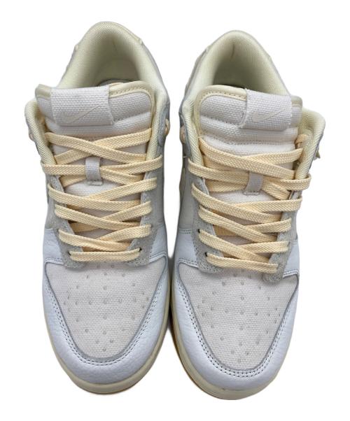 NIKE（ナイキ）NIKE (ナイキ) DUNK LOW RETRO QS アイボリー サイズ:SIZE 27cmの古着・服飾アイテム