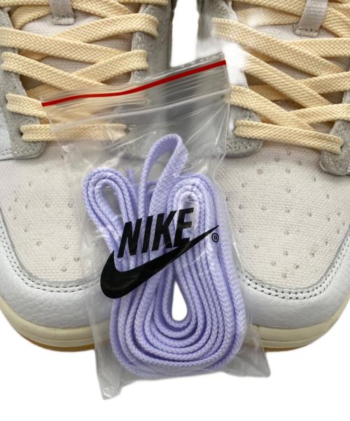 NIKE（ナイキ）NIKE (ナイキ) DUNK LOW RETRO QS アイボリー サイズ:SIZE 27cmの古着・服飾アイテム