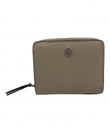 TORY BURCH（トリーバーチ）の古着「2つ折り財布」｜グレー