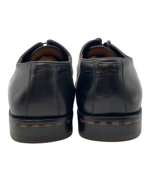LOUIS VUITTON（ルイ ヴィトン）LOUIS VUITTON (ルイ ヴィトン) スクエアトゥレザーシューズ ブラック サイズ:SIZE 6 1/2の古着・服飾アイテム