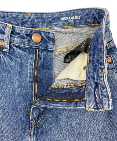 RED CARD TOKYO（レッドカード トウキョウ）RED CARD TOKYO (レッドカード トウキョウ) JAZZ ルーズテーパードジーンズ ブルー サイズ:SIZE W22の古着・服飾アイテム