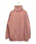 URBAN RESEARCH DOORS (アーバンリサーチドアーズ) 裏起毛タートルネックスウェット ピンク サイズ:SIZE M 未使用品：4000円